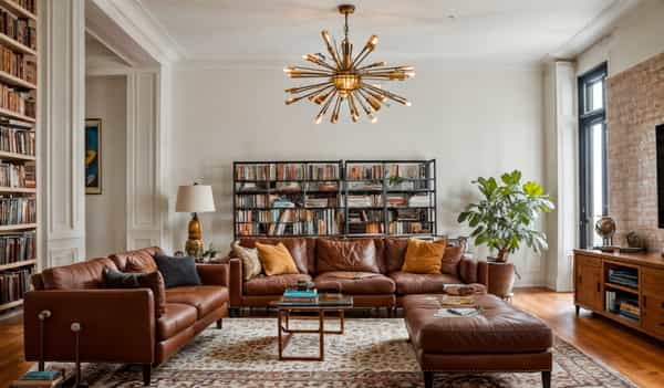 Diverse and avant-garde, combining elements from various periods and styles into a cohesive whole.