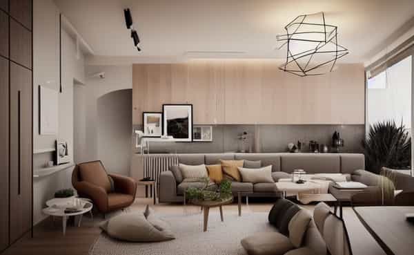 Sleek, clean lines and a focus on simplicity and technology highlight the essence of modern design.